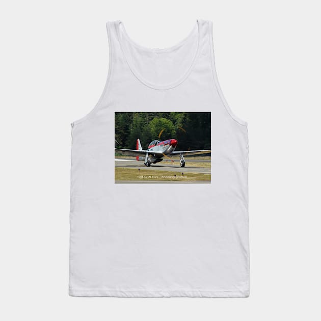 P-51 Mustang “Diamondback” Tank Top by acefox1